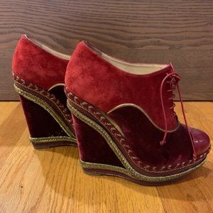 Christian Louboutin wedges